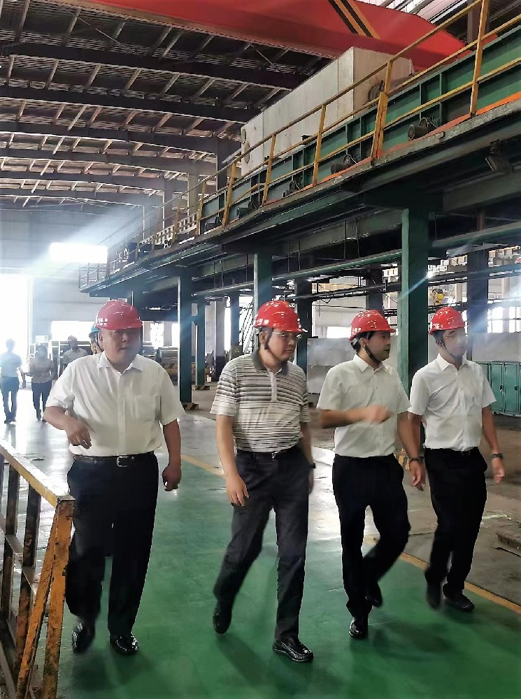象嶼集團(tuán)張董事長(zhǎng)一行參觀(guān)我司